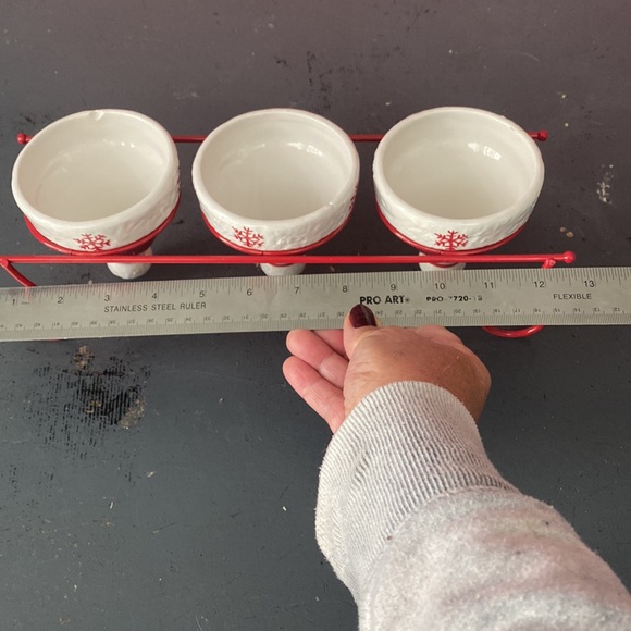 Santa Hat Condiment Trio - Picture 5 of 6